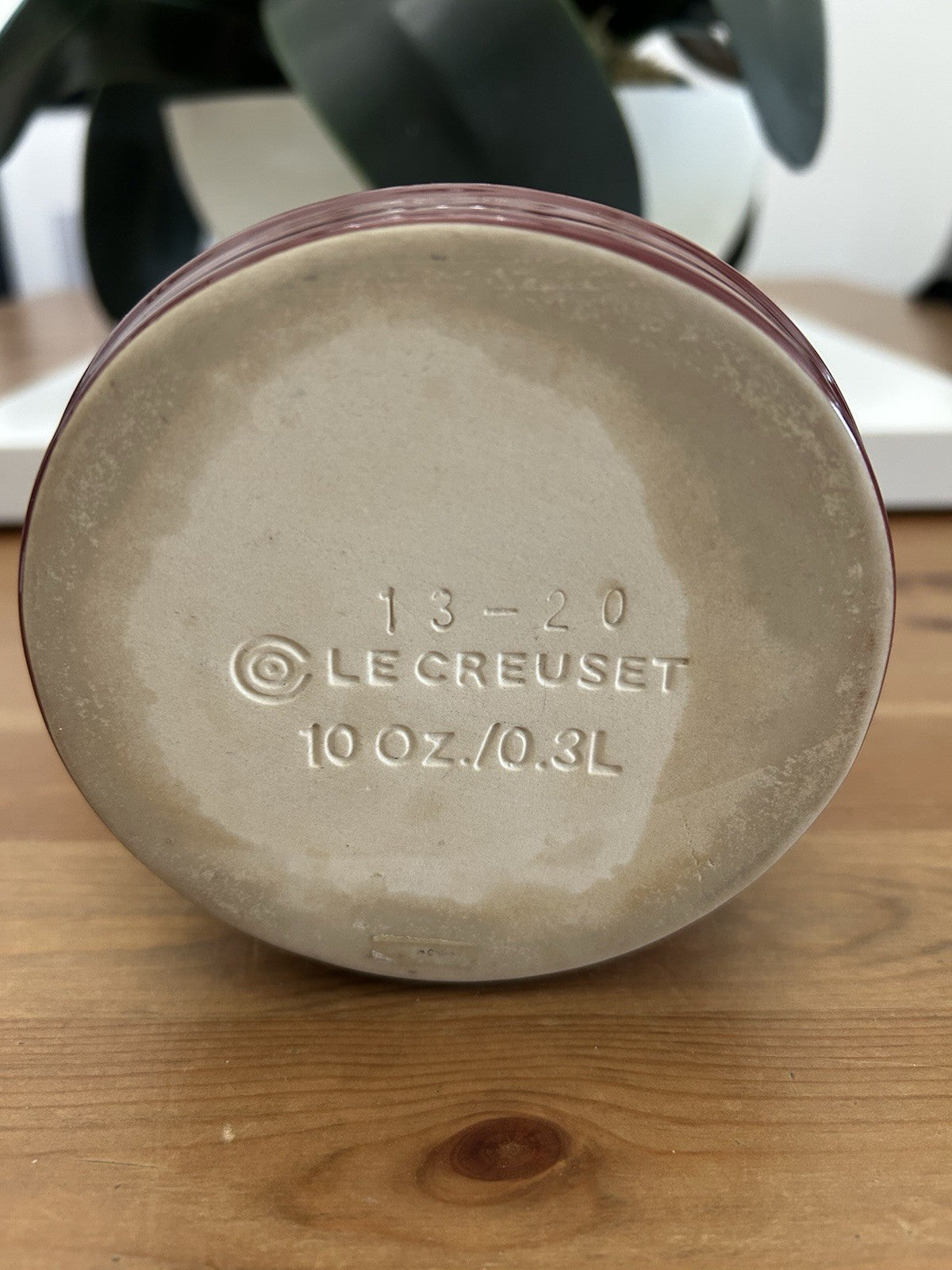 Le Creuset Stoneware Pig (Salt Pig) – Red – Used