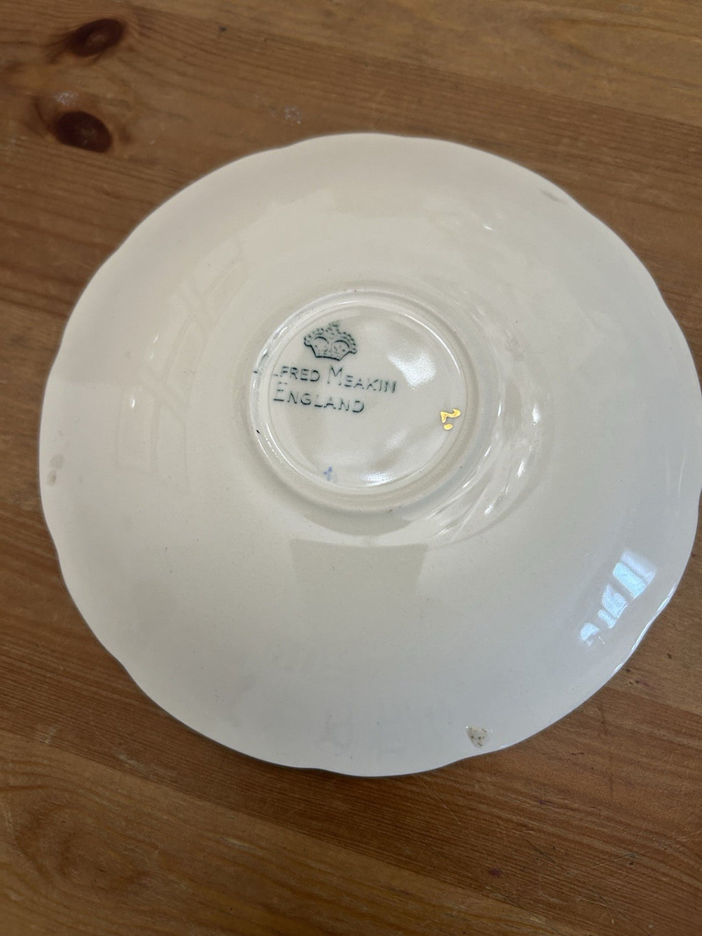 Vintage Alfred Meakin Hunting Scene Saucers – Set of 5 – Country Life – England