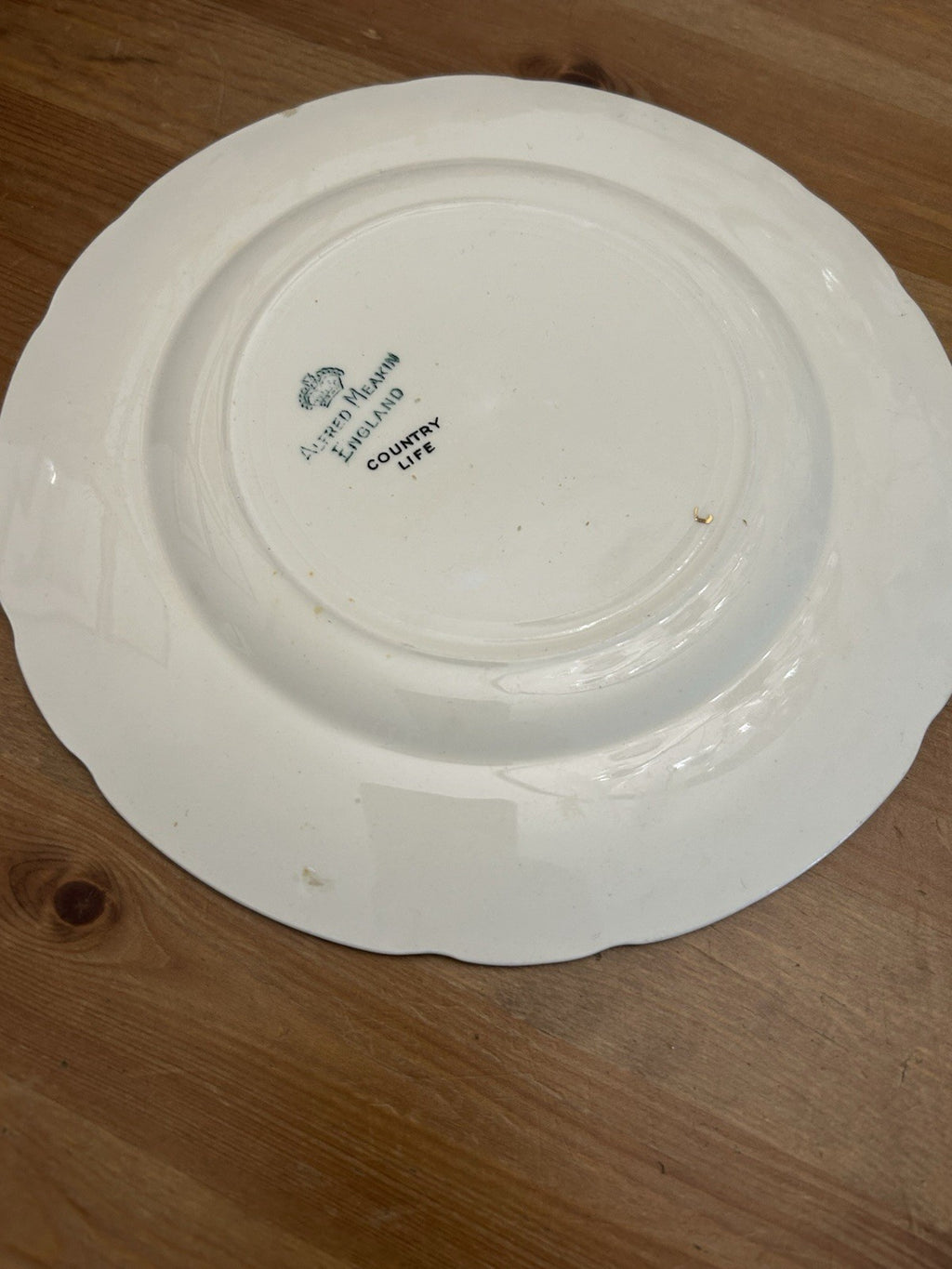 Vintage Alfred Meakin Country Life Side Plates – Set of 5 – Hunting & Fishing – England