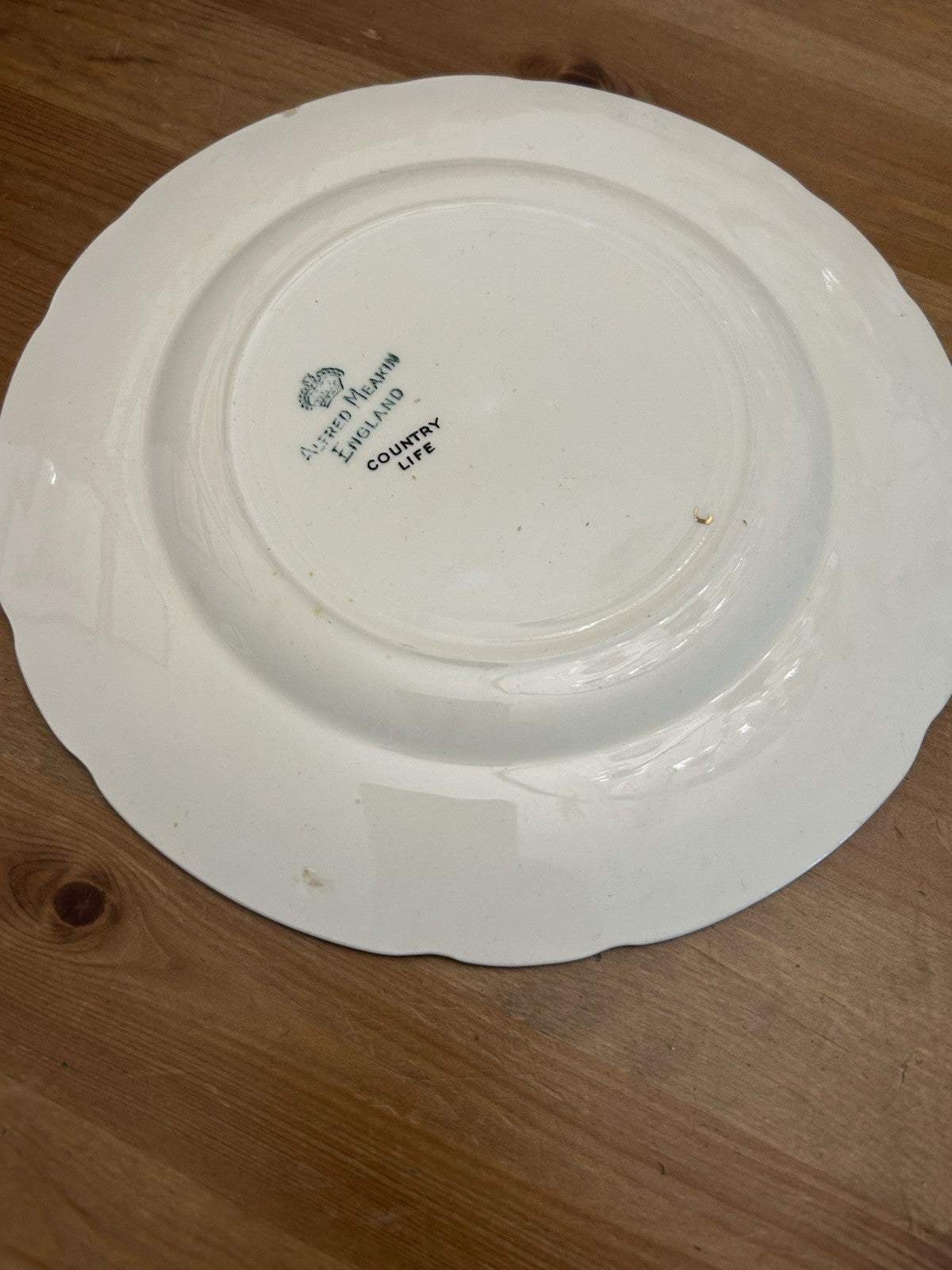 Vintage Alfred Meakin Country Life Side Plates – Set of 5 – Hunting & Fishing – England