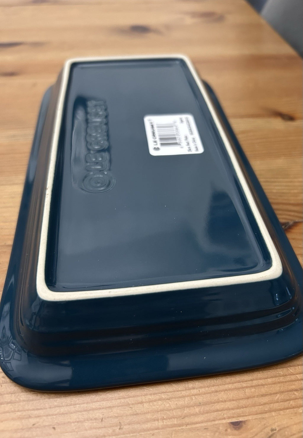 Le Creuset Stoneware Rectangular Plate 25cm – Agave Blue