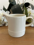 Le Creuset Pearl Stoneware Milk Jug – 350ml / 12oz – Pre-Loved