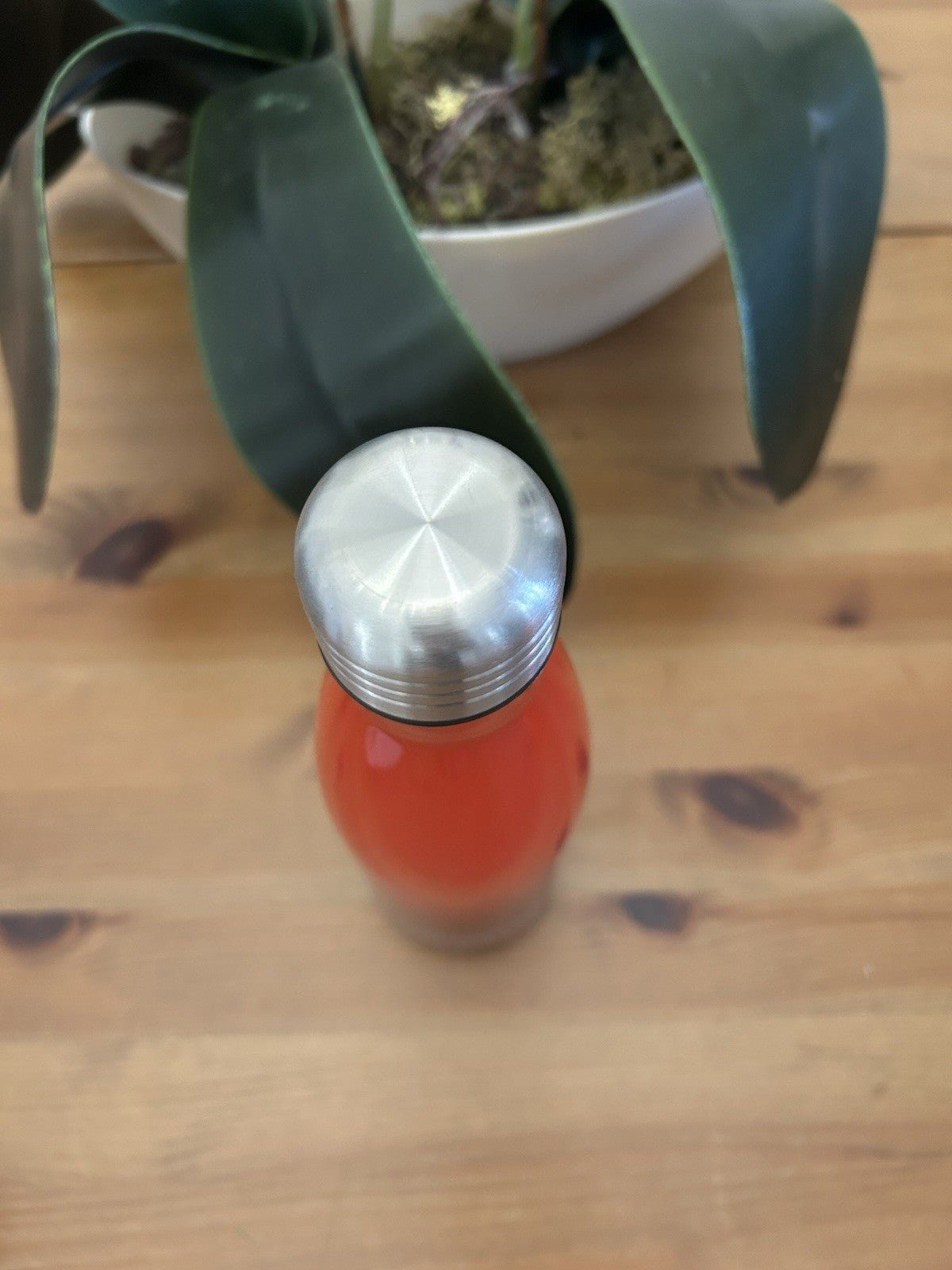 New Le Creuset Hydration Bottle 500ml - Cerise Red - Insulated Stainless Steel