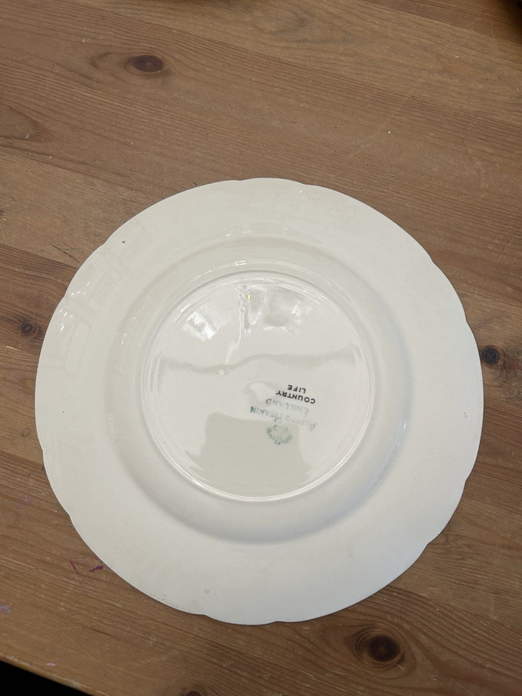 Vintage Alfred Meakin Country Life Side Plates – Set of 5 – Hunting & Fishing – England
