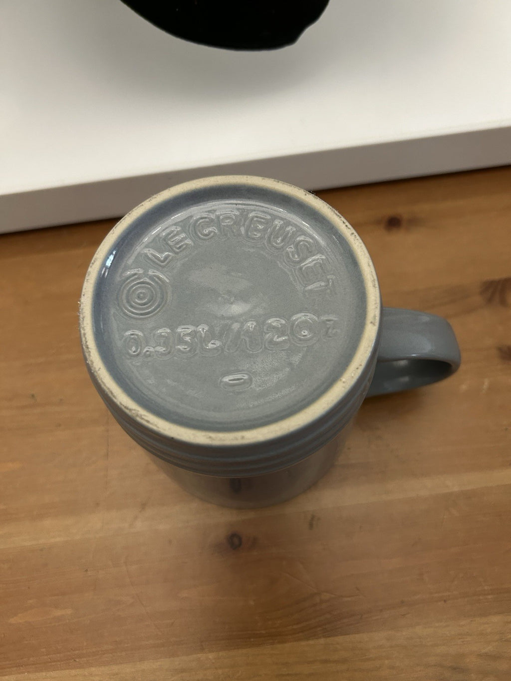 Le Creuset Stoneware Mug 350ml – Grey – Very Good Used Condition