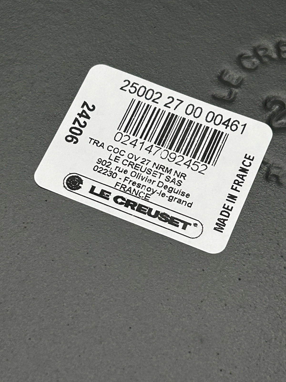 Le Creuset Oval Casserole Dish 27cm – Cast Iron – Brand New – RRP £309