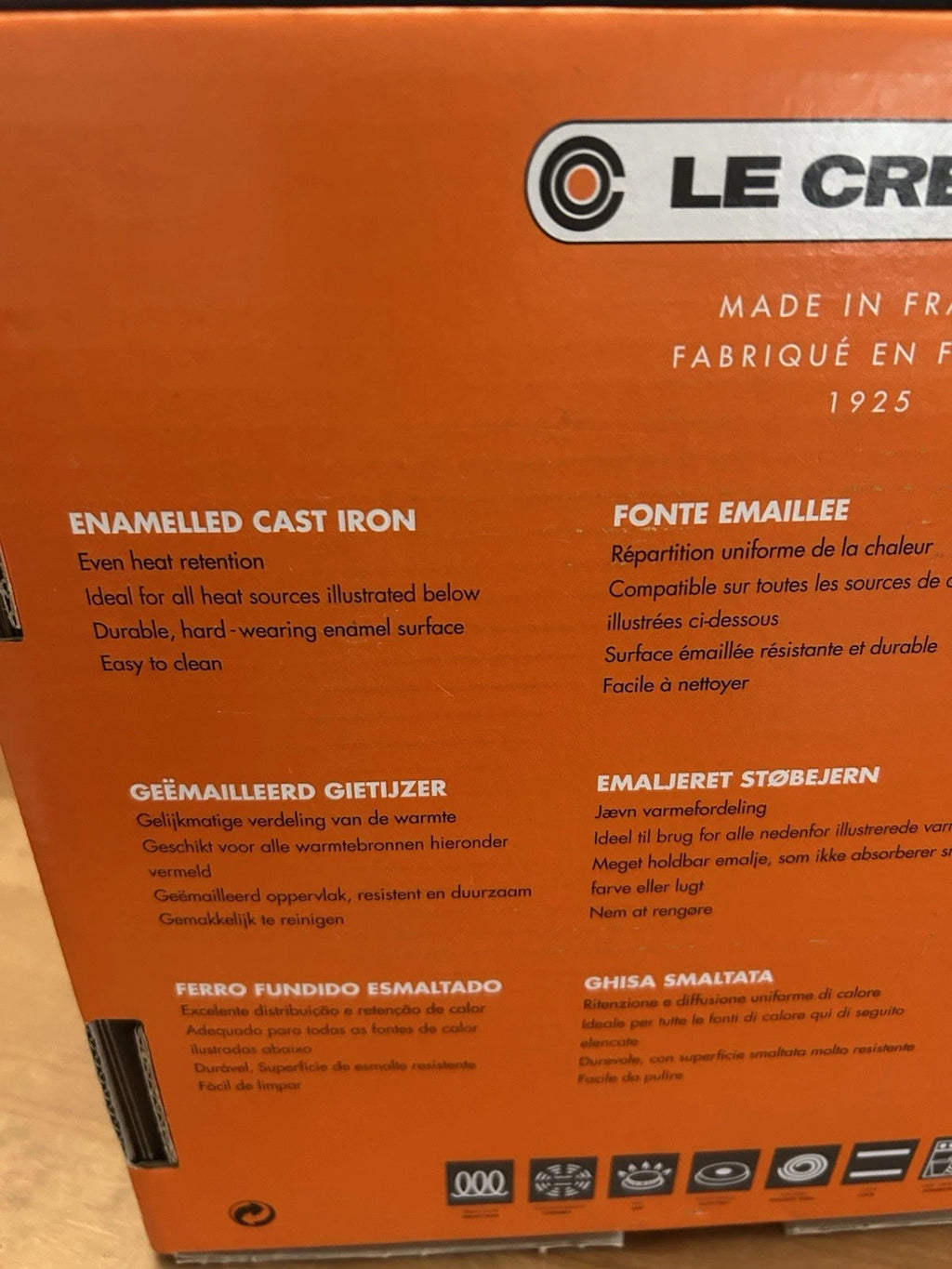 Le Creuset Oval Casserole Dish 27cm – Cast Iron – Brand New – RRP £309
