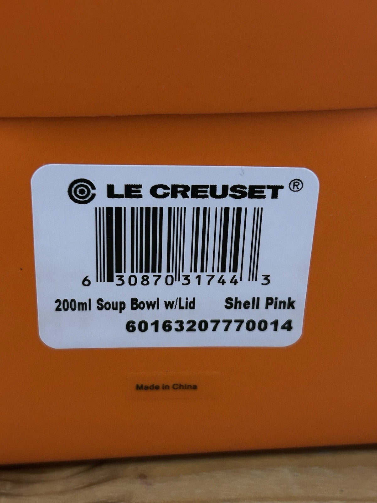 LE CREUSET 200ml Soup Bowl with Lid – Shell Pink – Stoneware – New in Box