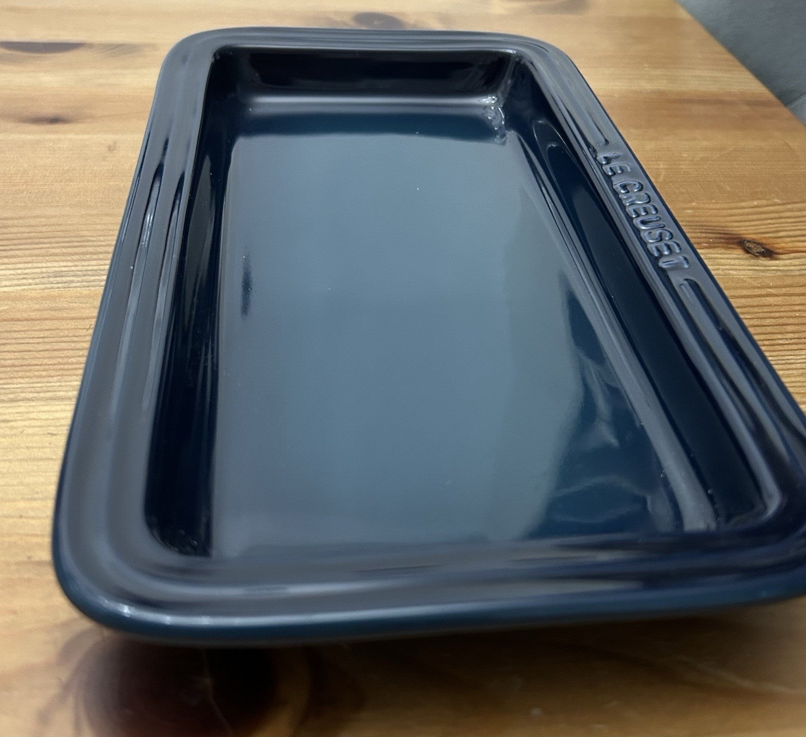 Le Creuset Stoneware Rectangular Plate 25cm – Agave Blue